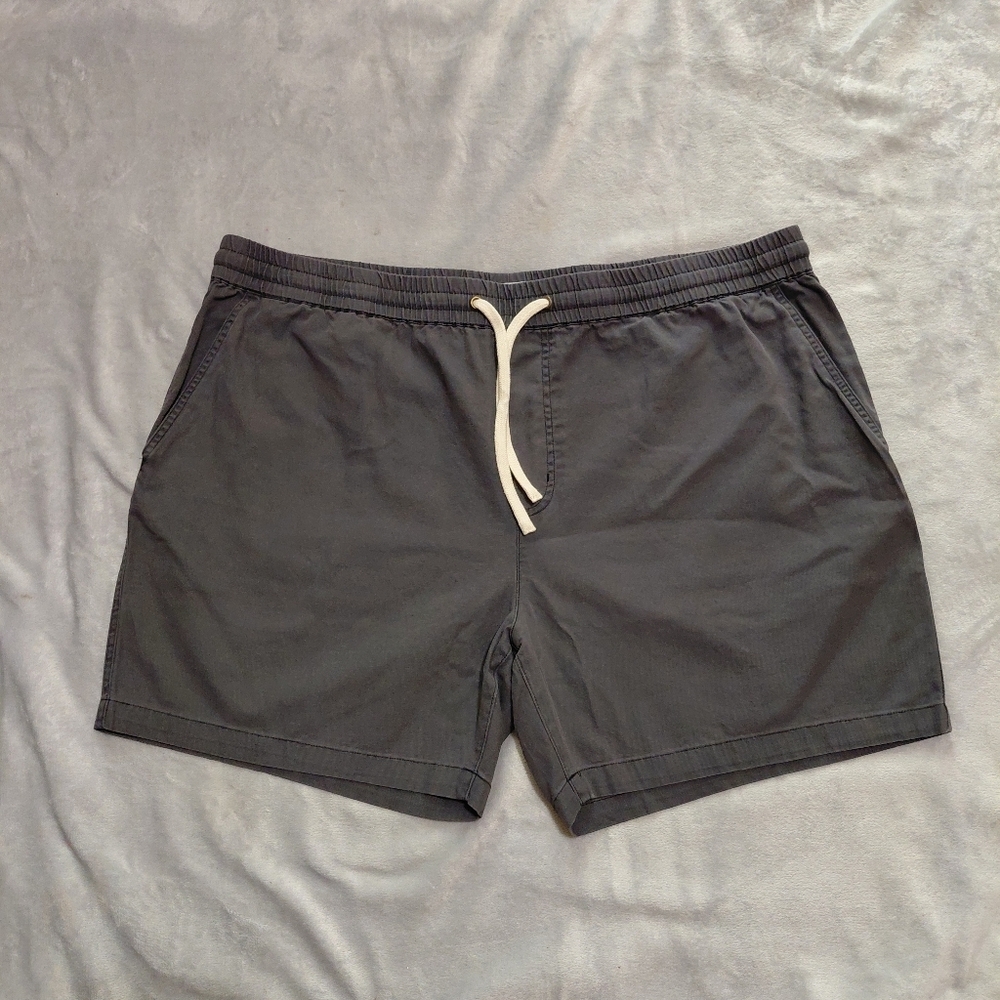 Marine Layer Gray Drawstring Saturday Shorts Size XXL NWT